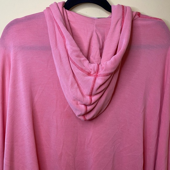 FP Movement Hoodie Size XS Swingin’ It Pink Oversized - Picture 10 of 12